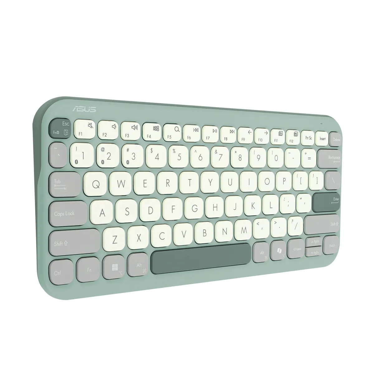 ASUS Marshmallow Wireless Keyboard KW100-GTL-CP with Copilot Key - Image 2